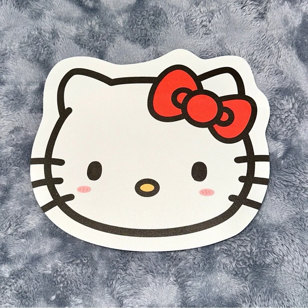 Hello Kitty Face Mouse Pad